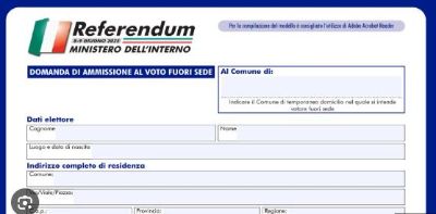 foto voto fuori sede