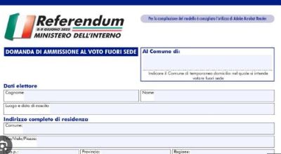 foto voto fuori sede