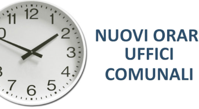 nuovi orari uffici